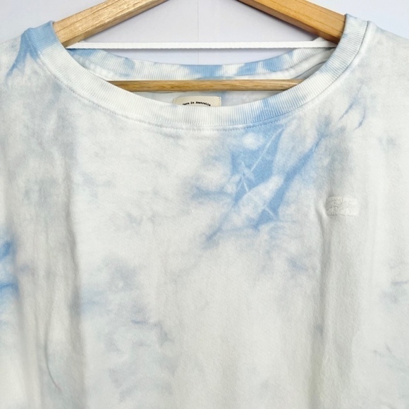 new Billabong Blue Tie Dye Lazy Way Sweatshirt US L - Picture 5 of 9